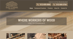 Desktop Screenshot of dustywoodwarehouse.com