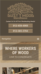 Mobile Screenshot of dustywoodwarehouse.com